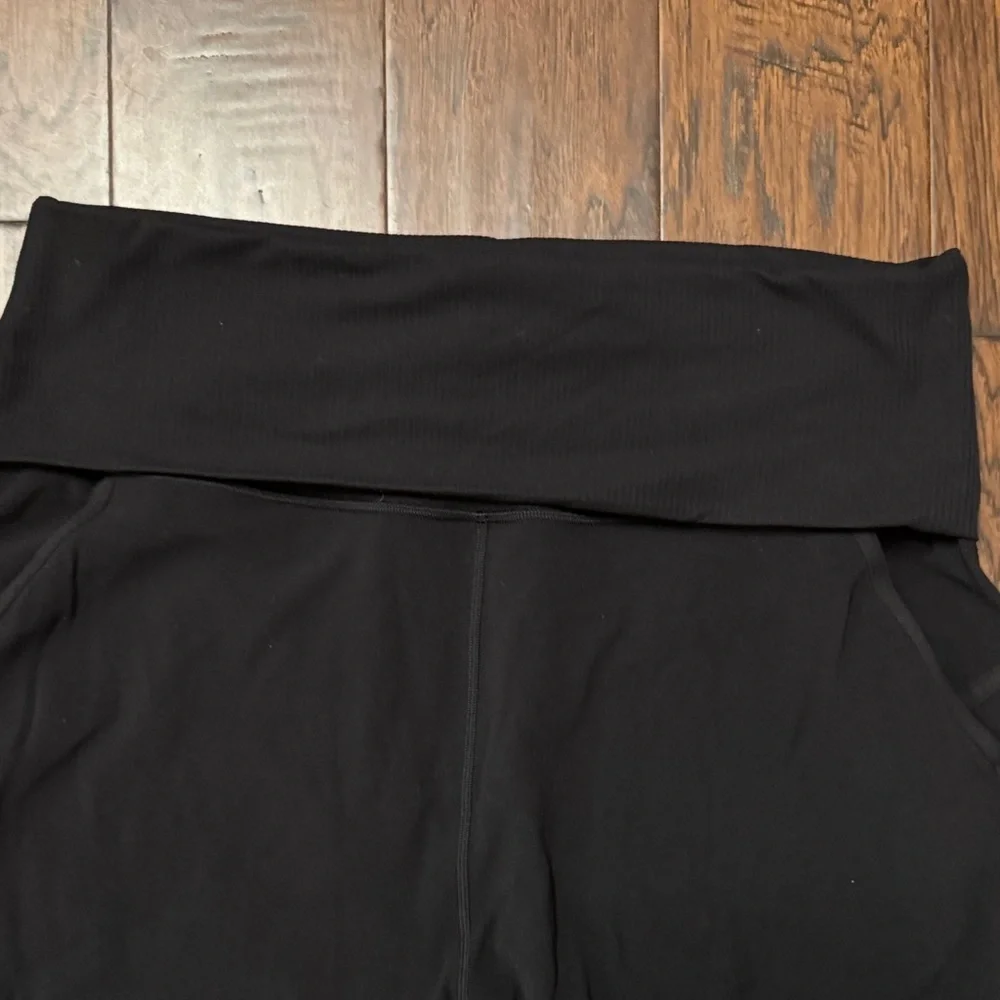 lululemon athletica High-Rise Ribbed-Waist Jogger - Black